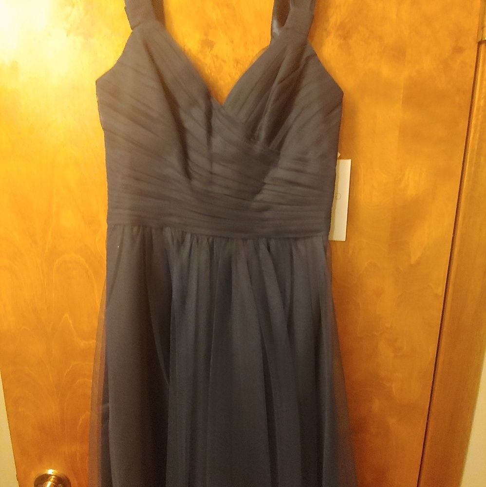 Navy Tulle Dress